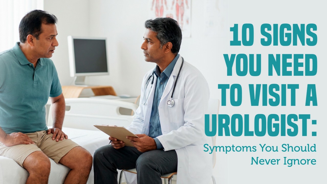 10 Signs You Need to Visit a Urologist: Don’t Ignore What Your Body is Trying to Tell You